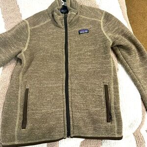 Boys brown Patagonia jacket (7-8)